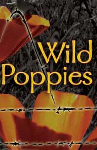 Wild Poppies poetry CD, detail of cover art